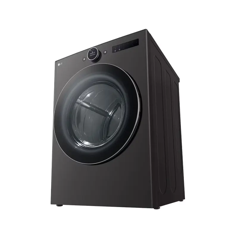 Lg SECADORA A GAS DE CARGA FRONTAL 22KG NEGRO THINQ DF74BFXS6